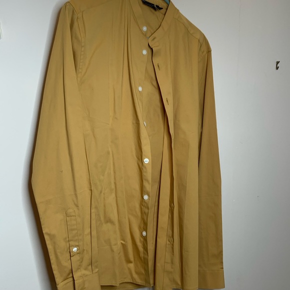 ASOS Other - ASOS Yellow Button Down Shirt Size S